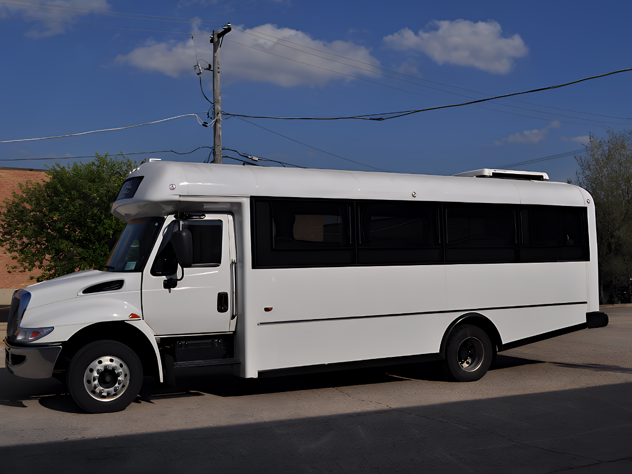 Luxury Party Bus exterior