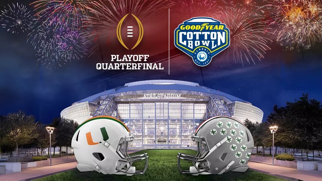2025 CFP Quarterfinal at the 90th Goodyear Cotton Bowl Classic