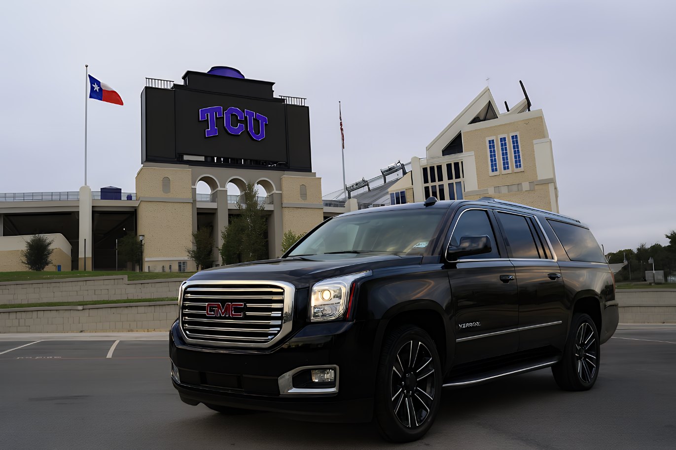 Amon G. Carter Stadium Fort Worth — QTS Black Car & Limo transportation