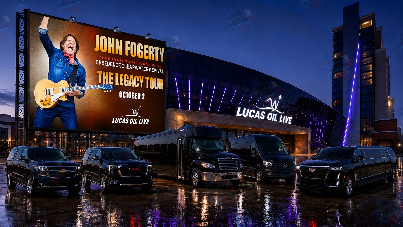 John Fogerty — DFW black car & chauffeur service