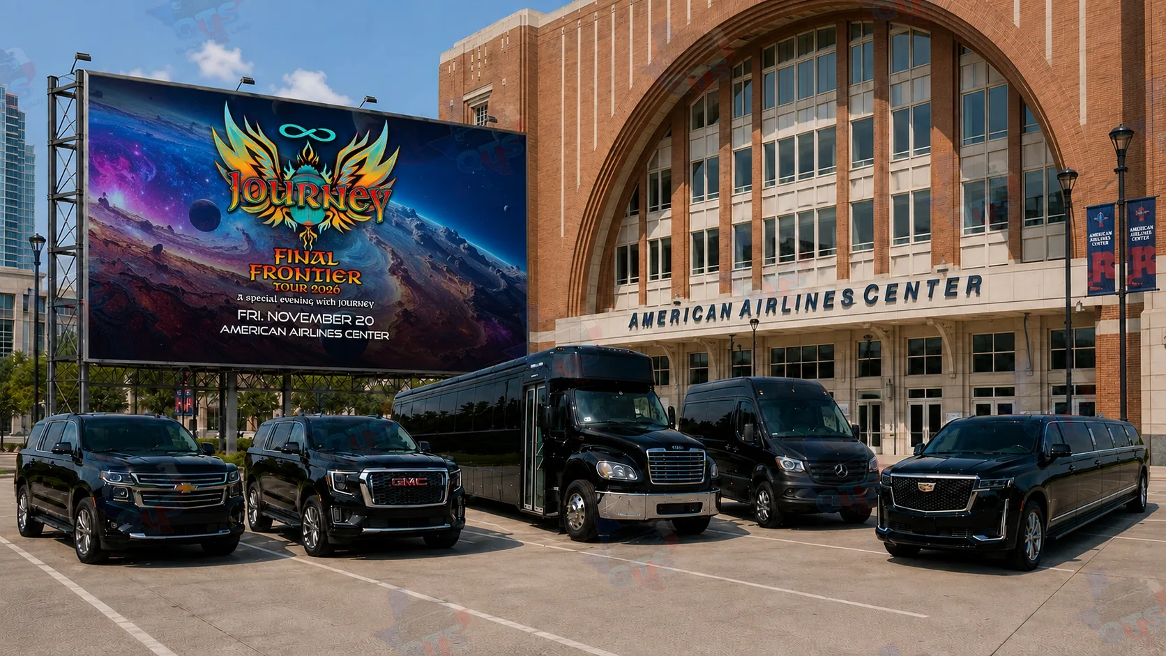 Journey Final Frontier Tour — DFW black car & chauffeur service