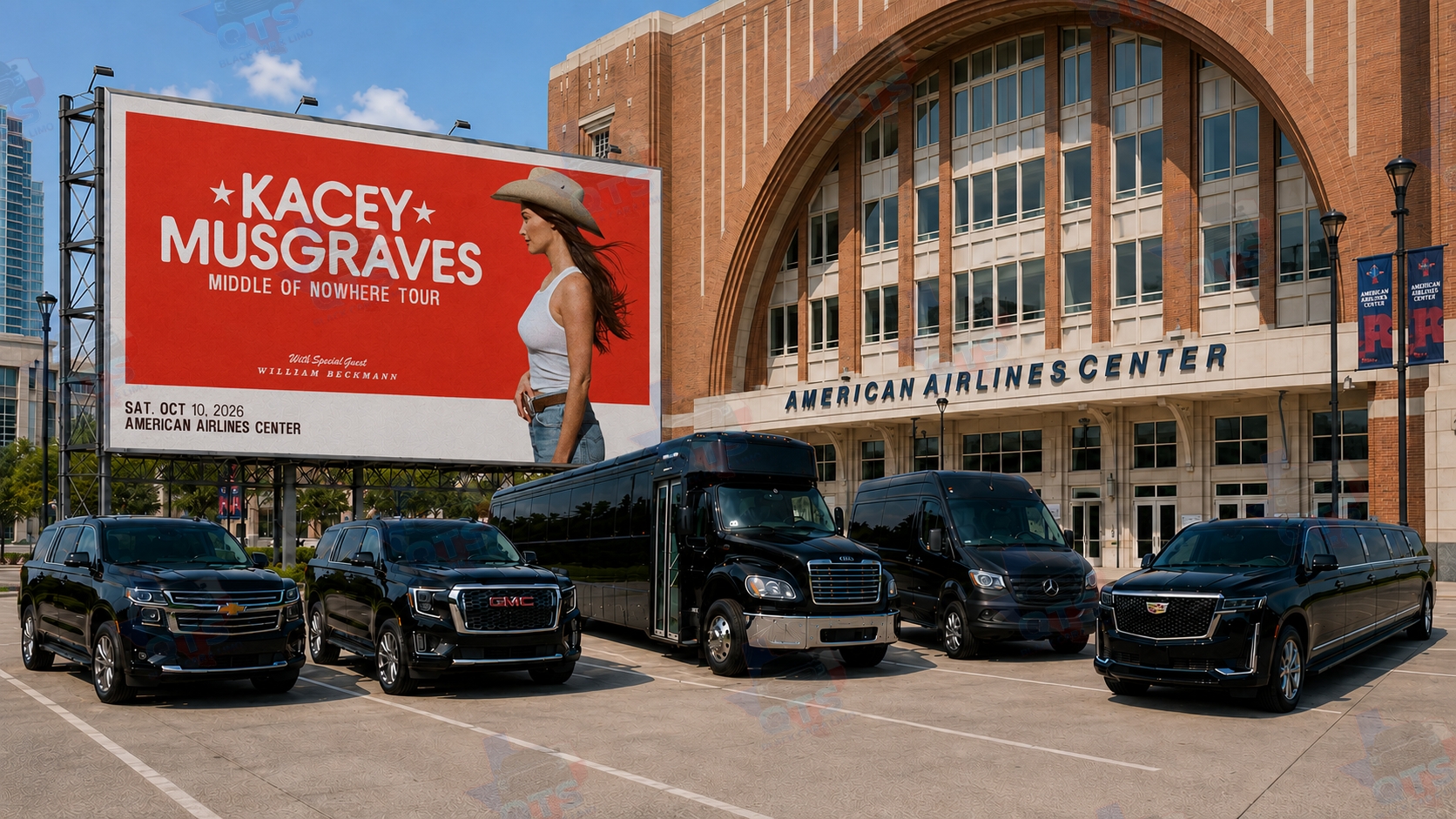 Kacey Musgraves Middle of Nowhere Tour — DFW black car & chauffeur service