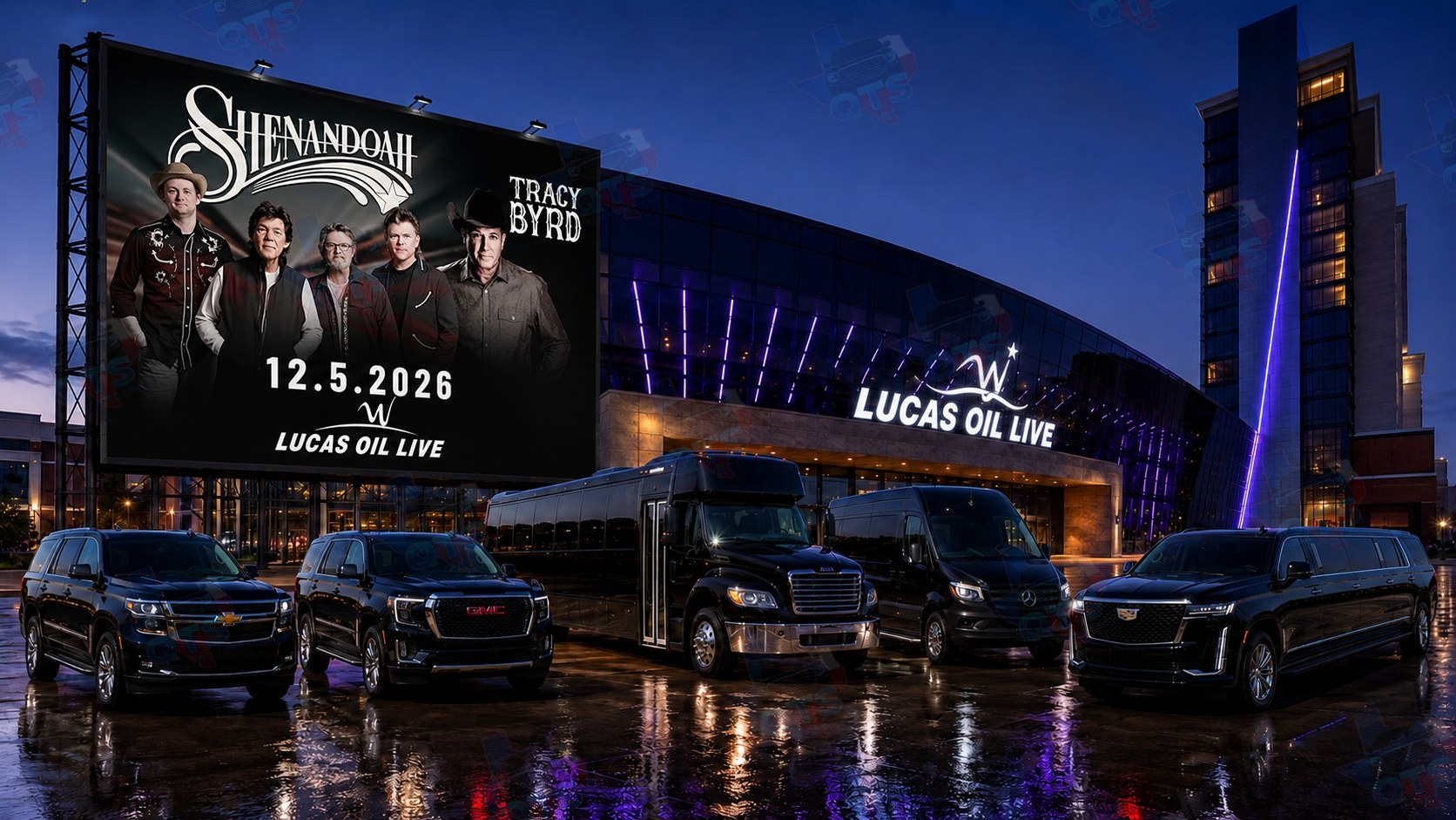 Shenandoah with Tracy Byrd — DFW black car & chauffeur service
