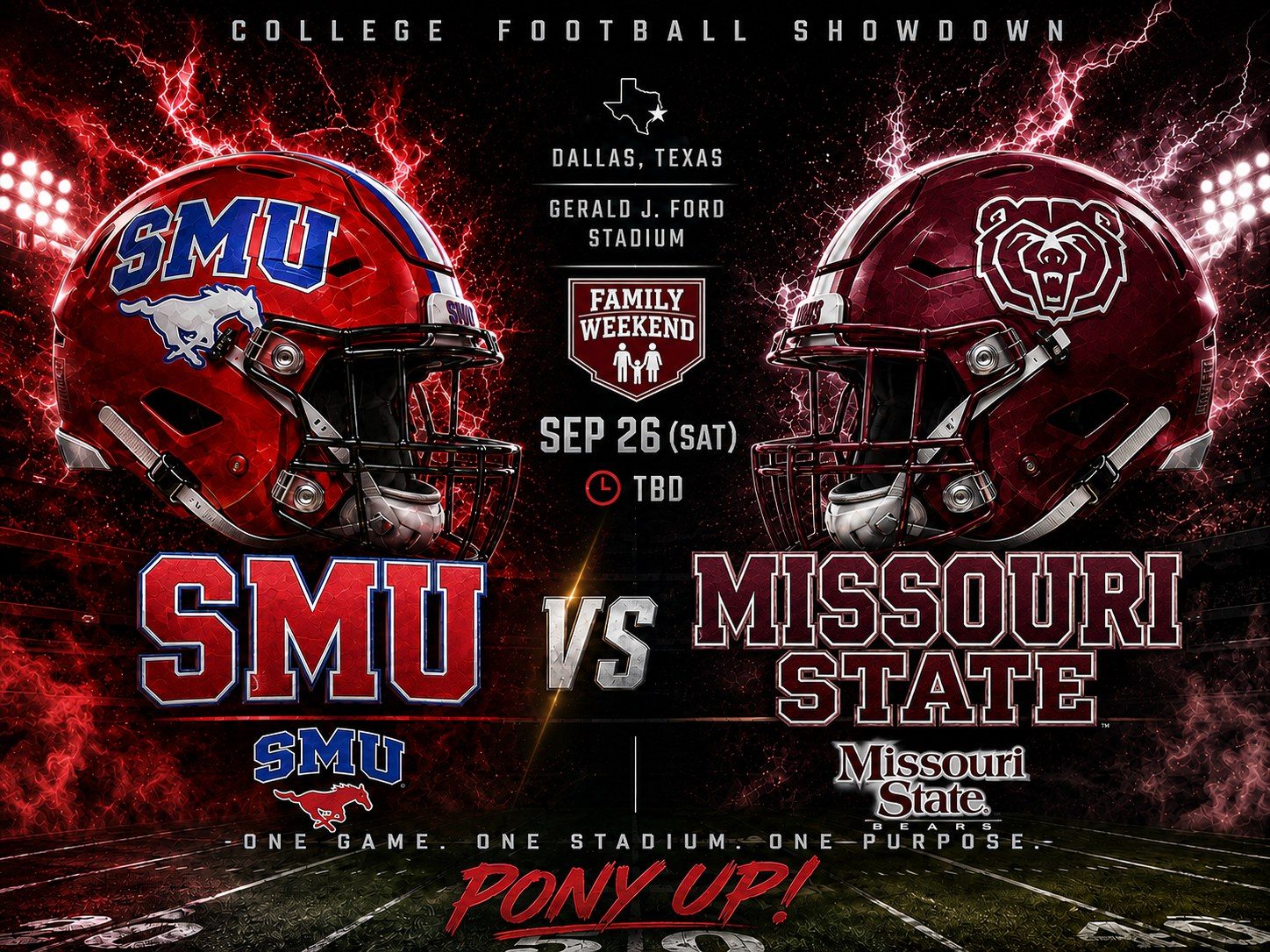 SMU vs Missouri State — DFW black car & chauffeur service