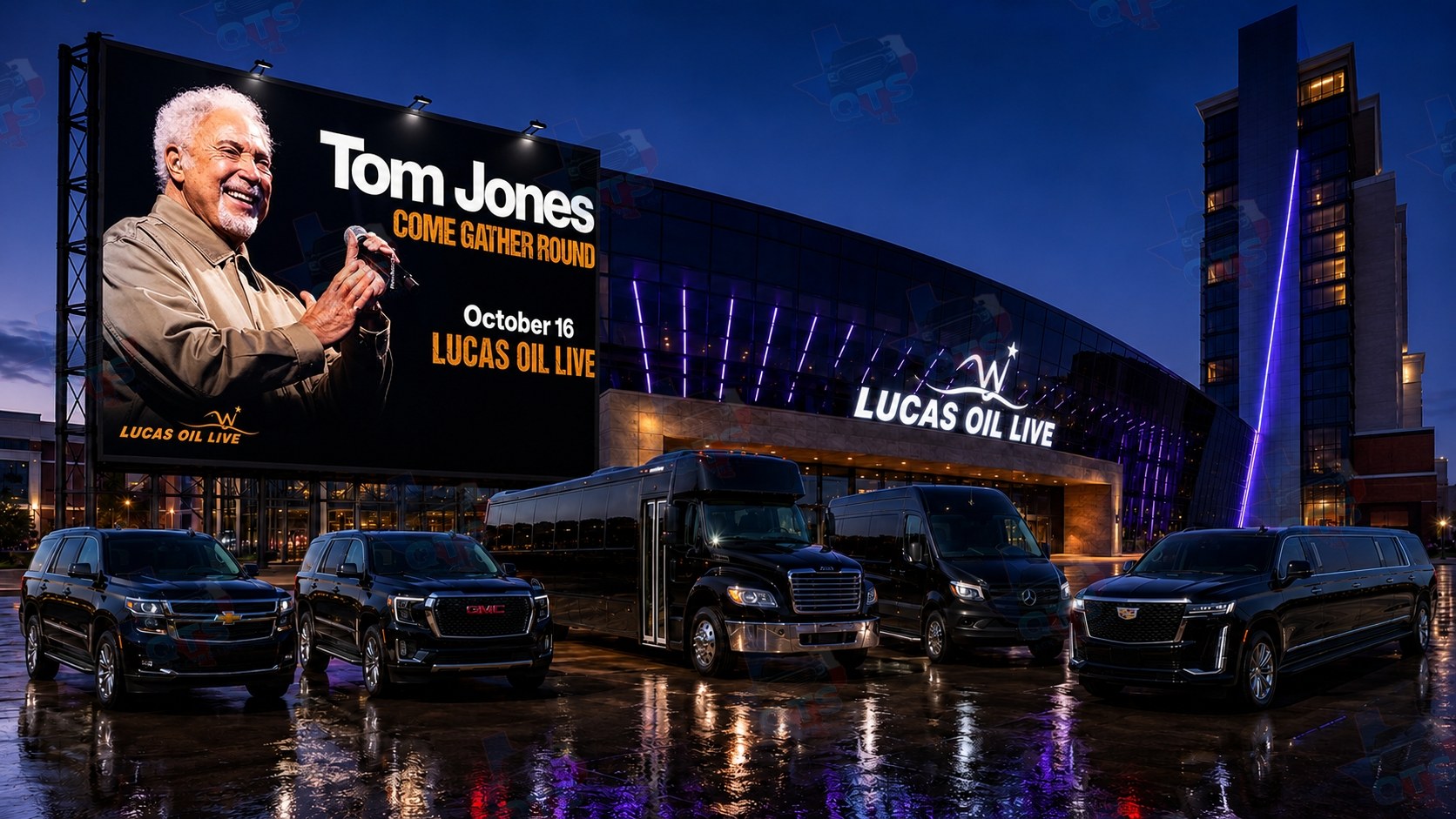 Tom Jones — DFW black car & chauffeur service