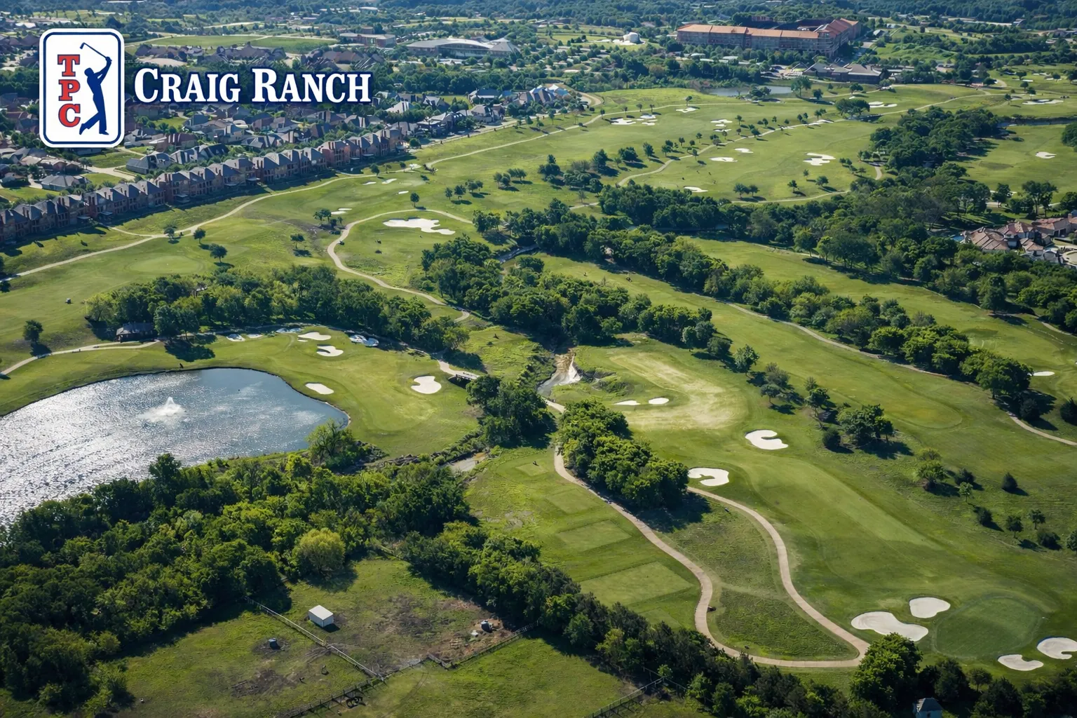 TPC Craig Ranch golf course near Frisco Texas for VIP golf transportation