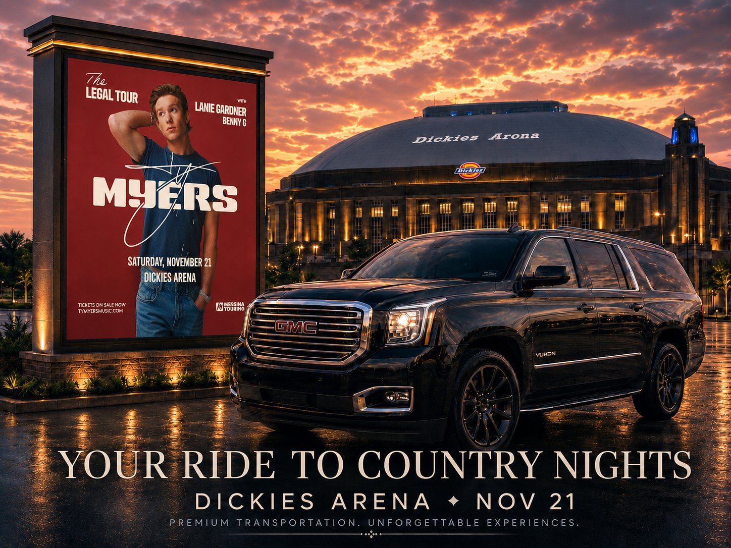 Ty Myers — DFW black car & chauffeur service